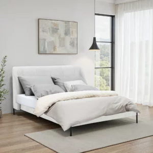 5.5FT BED LIGHT GREY FB