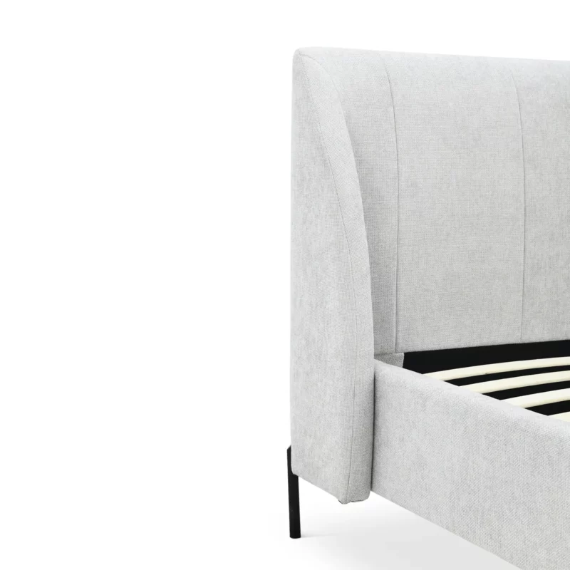 5.5FT BED LIGHT GREY FB