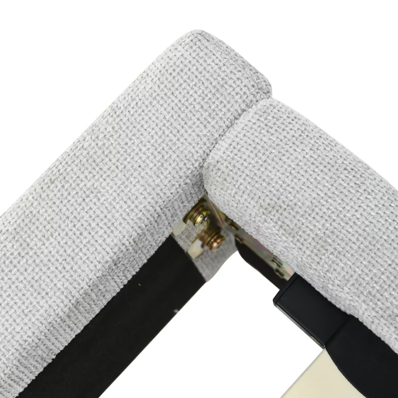 5.5FT BED LIGHT GREY FB