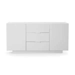 JL-02029-808-BUFFET-2 BUFFET GLOSSY WHITE 808