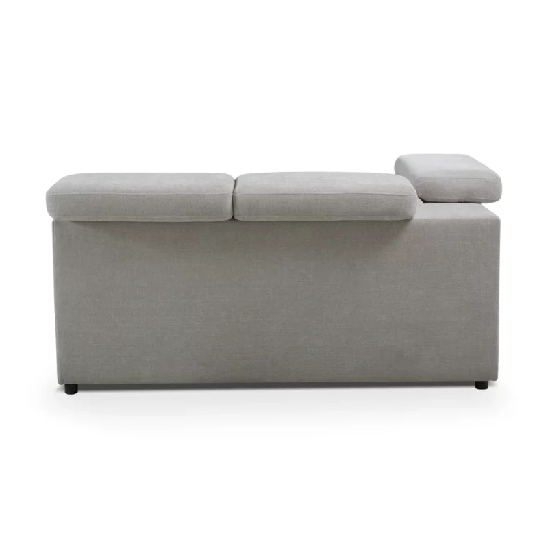 MB-2505-T14-SFBED-14 KEDRA Grey Fabric Sofa Bed