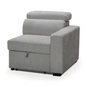 MB-2505-T14-SFBED-16 KEDRA Grey Fabric Sofa Bed