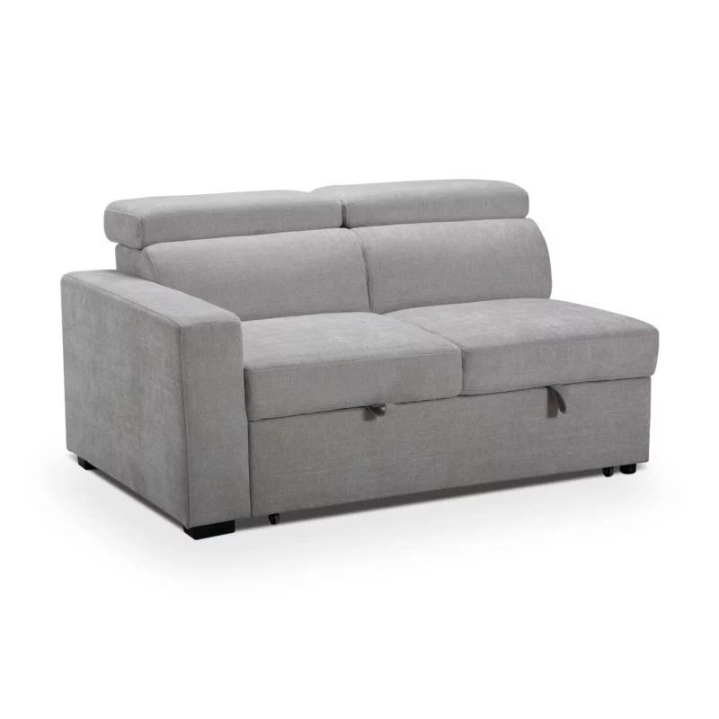 MB-2505-T14-SFBED-2 KEDRA Grey Fabric Sofa Bed
