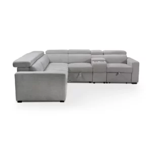 MB-2505-T14-SFBED-20 KEDRA Grey Fabric Sofa Bed