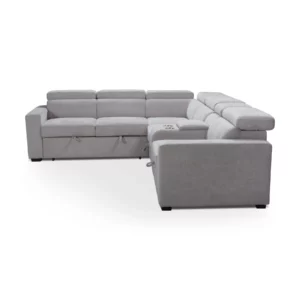 MB-2505-T14-SFBED-21 KEDRA Grey Fabric Sofa Bed