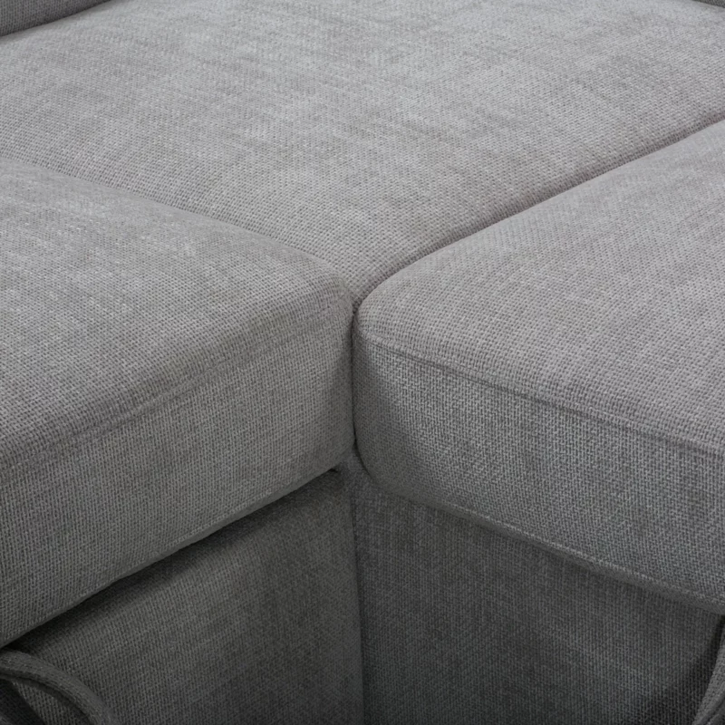 MB-2505-T14-SFBED-28 KEDRA Grey Fabric Sofa Bed
