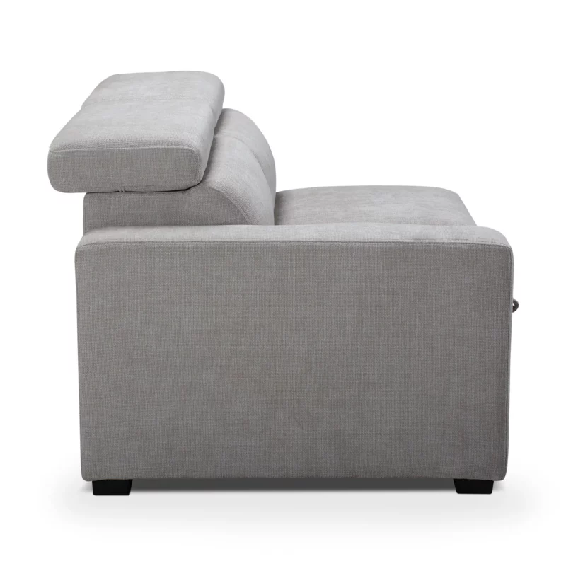 MB-2505-T14-SFBED-3 KEDRA Grey Fabric Sofa Bed