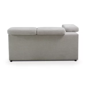 MB-2505-T14-SFBED-4 KEDRA Grey Fabric Sofa Bed