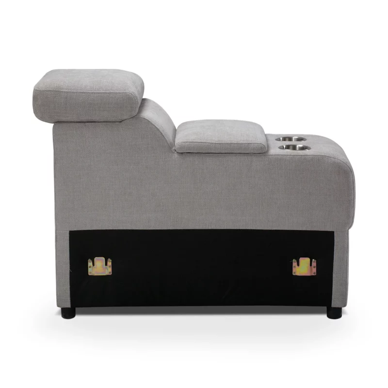 MB-2505-T14-SFBED-8 KEDRA Grey Fabric Sofa Bed