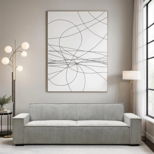 1350-SFBD-WZ2061-1 COUCHI Sofa