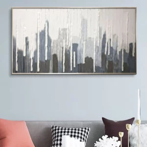 28895-2 FRAME HAND PAINTING