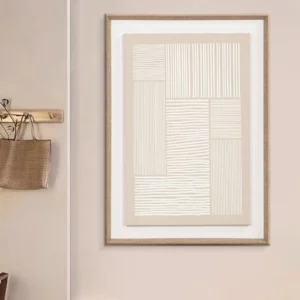 28900-2 FRAMED PRINTED CANVAS FOAM