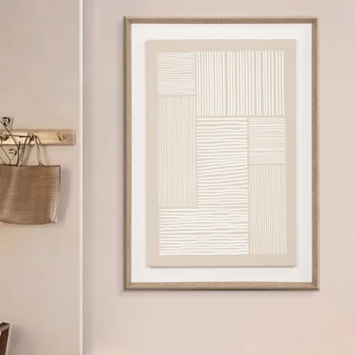 FRAMED PRINTED CANVAS FOAM