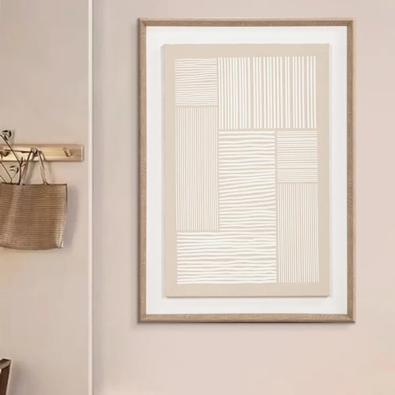 28900-2 FRAMED PRINTED CANVAS FOAM