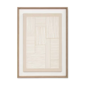 28901 FRAMED PRINTED CANVAS FOAM