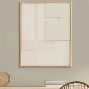 28922 FRAMED LED ART