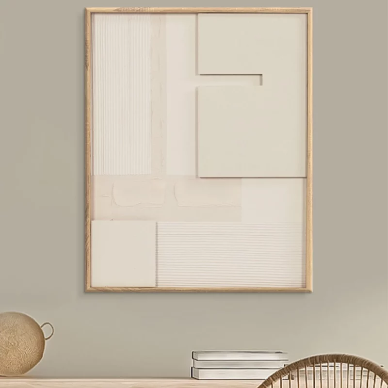 28922 FRAMED LED ART