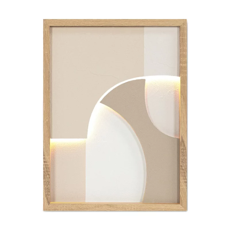 28924-led-on FRAMED LED ART