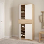 FILE CABINET+DOORS+GLASS D.OAK