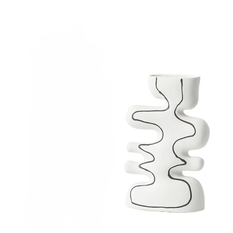 HAND-PAINTED WAVE BOTTLE B