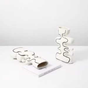 HAND-PAINTED WAVE BOTTLE B