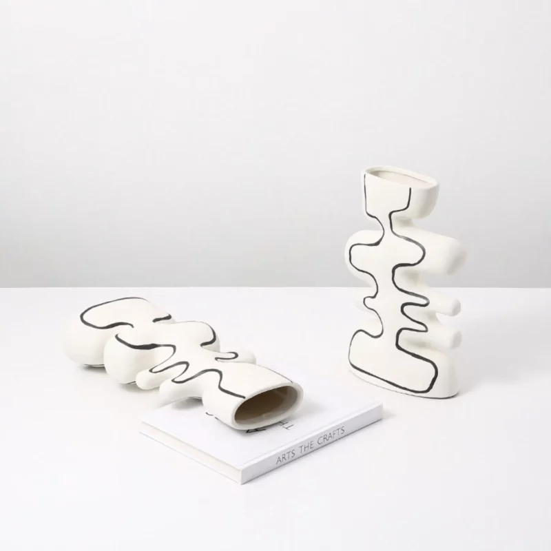 HAND-PAINTED WAVE BOTTLE B