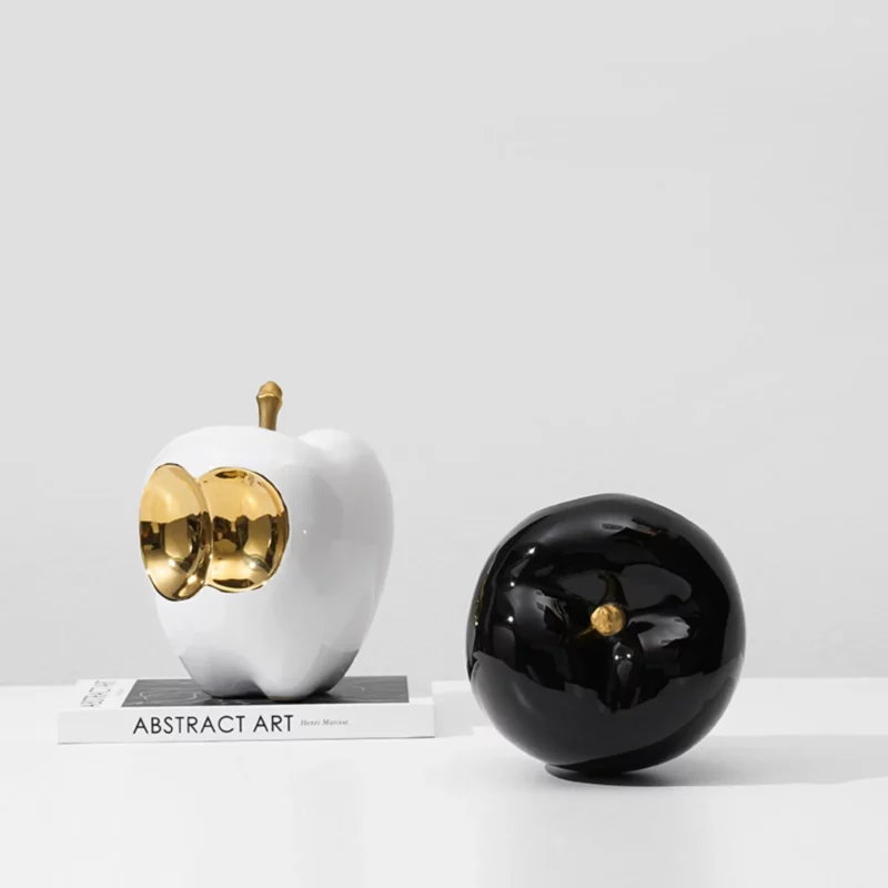 APPLE DECORATION-WHITE