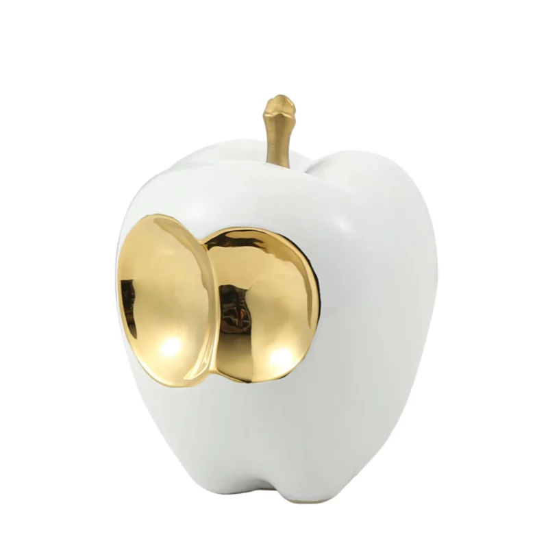 APPLE DECORATION-WHITE