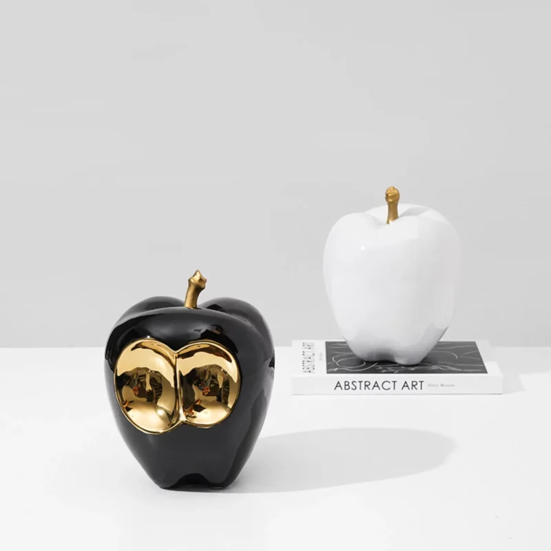 APPLE DECORATION-BLACK