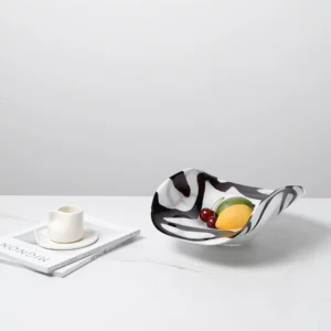 BLACK LINE FRUIT BOWL