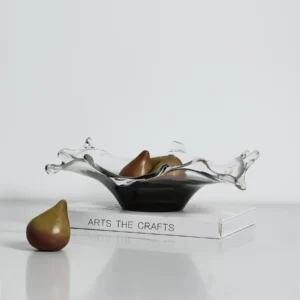 POINTED FRUIT BOWL-GREY