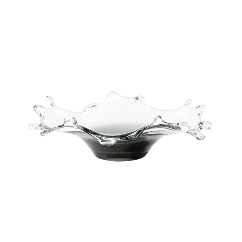 POINTED FRUIT BOWL-GREY