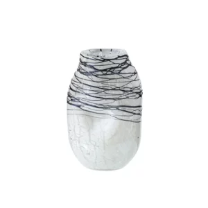 BLACK COIL VASE B