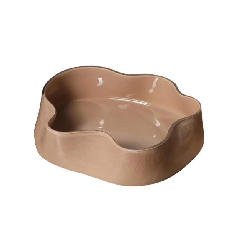 COFFEE PETAL PLATE A