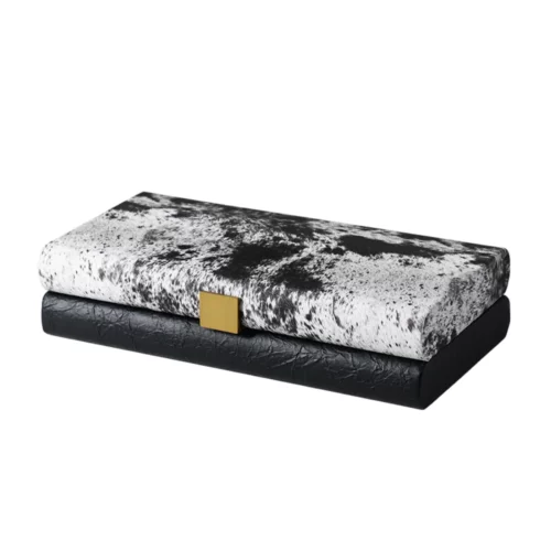 FB-PG25003A-2 BLACK WOOL PATTERN BOX A