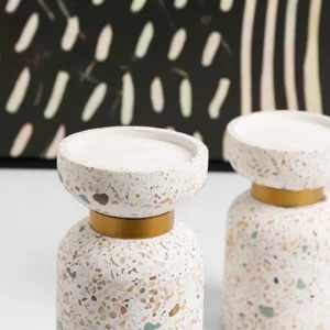 GOLD RING CANDLE HOLDER B