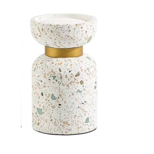 GOLD RING CANDLE HOLDER B