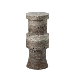 CUP-SHAPED STONE CANDLESTICK A