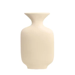 TAPERED VASE WITH FLAT MOUTH