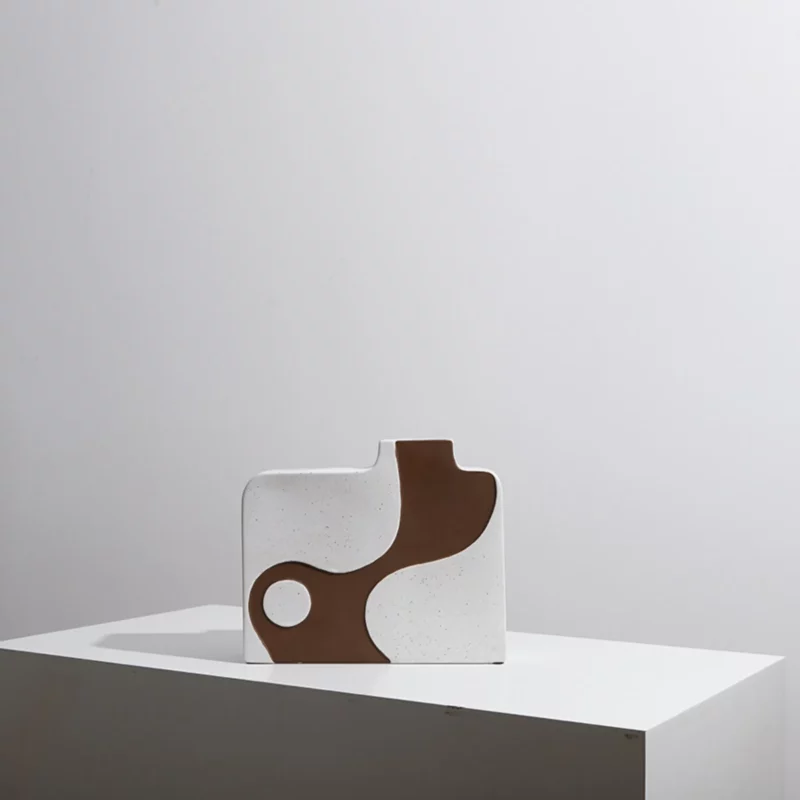 PUZZLE SQUARE VASE A