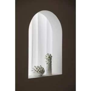 CORAL BALL GREEN VASE B