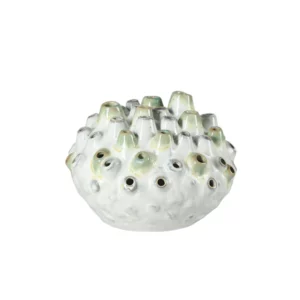 CORAL BALL GREEN VASE B