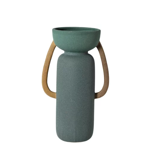 FOUR-COLOR AMPHORAE VASE A