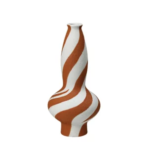 STREAMER PATTERN SAND VASE A
