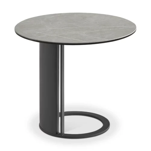END TABLE CERAMIC TMPRD GLASS