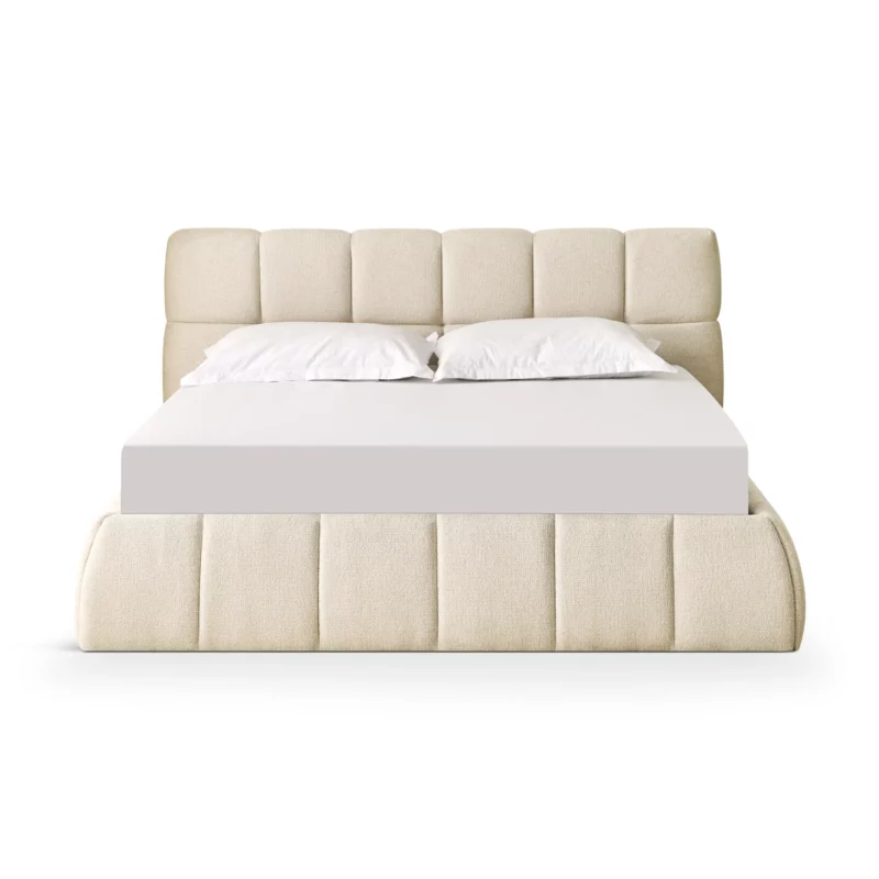 WB-36-OTE-MILAN103-5-1 BED 5.5FT MILAN103 BEIGE FB