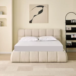 WB-36-OTE-MILAN103-6 BED 5.5FT MILAN103 BEIGE FB