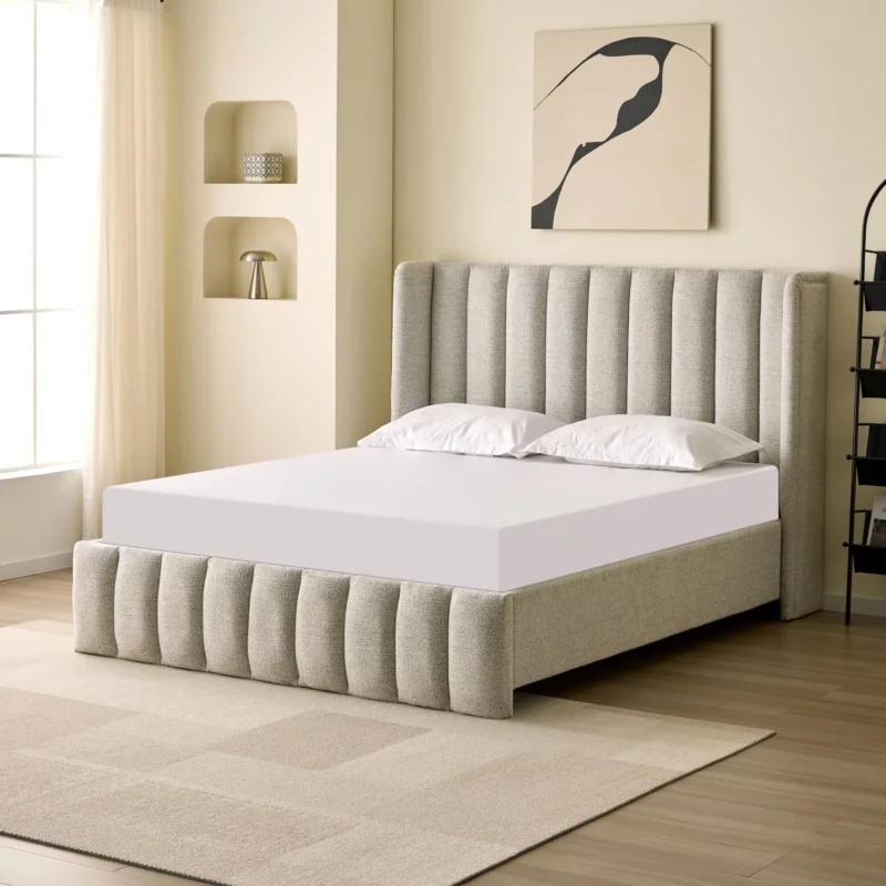 BED 5.5FT CKS027-03 L.GREY FB