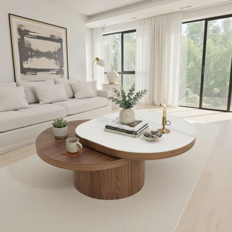 COFFFEE TABLE HB35 WALNUT