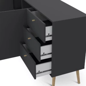 BODO SIDEBOARD 2DRS+3DRW M.GRY